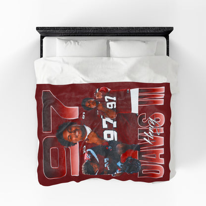 Henry Davis III 60"-80" Plush Blanket