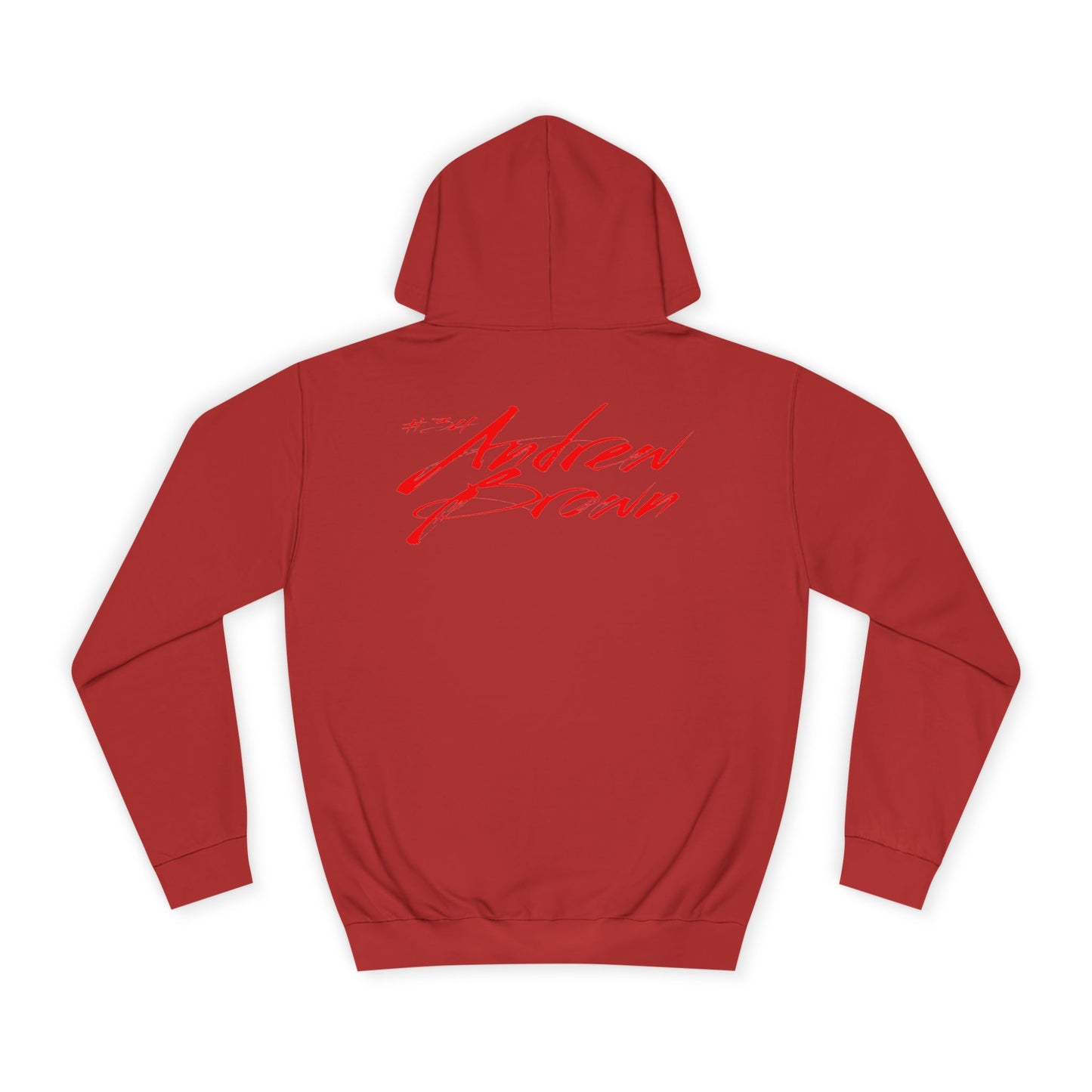 Andrew Brown Cursive Name & Number Premium Hoodie
