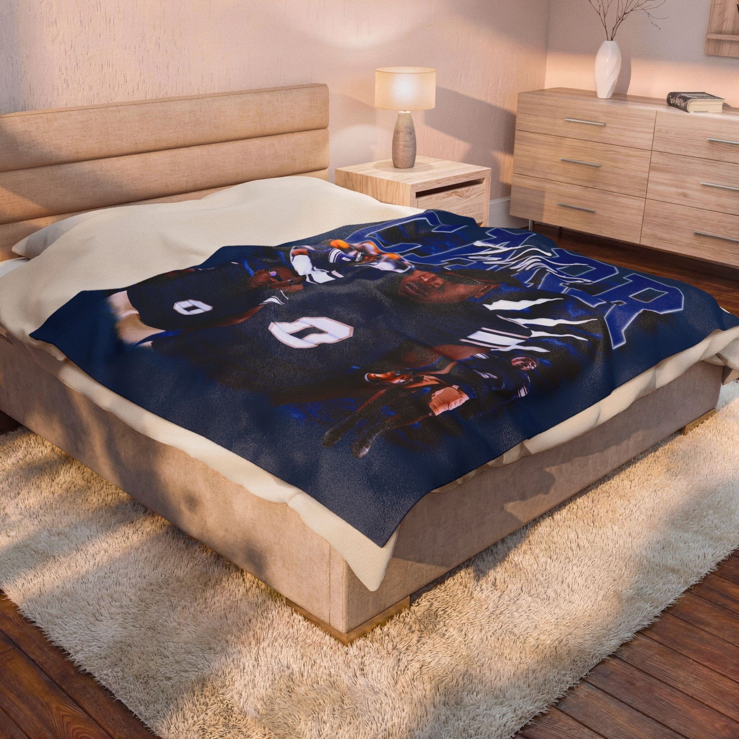 Takhari Carr 60"-80" Plush Blanket
