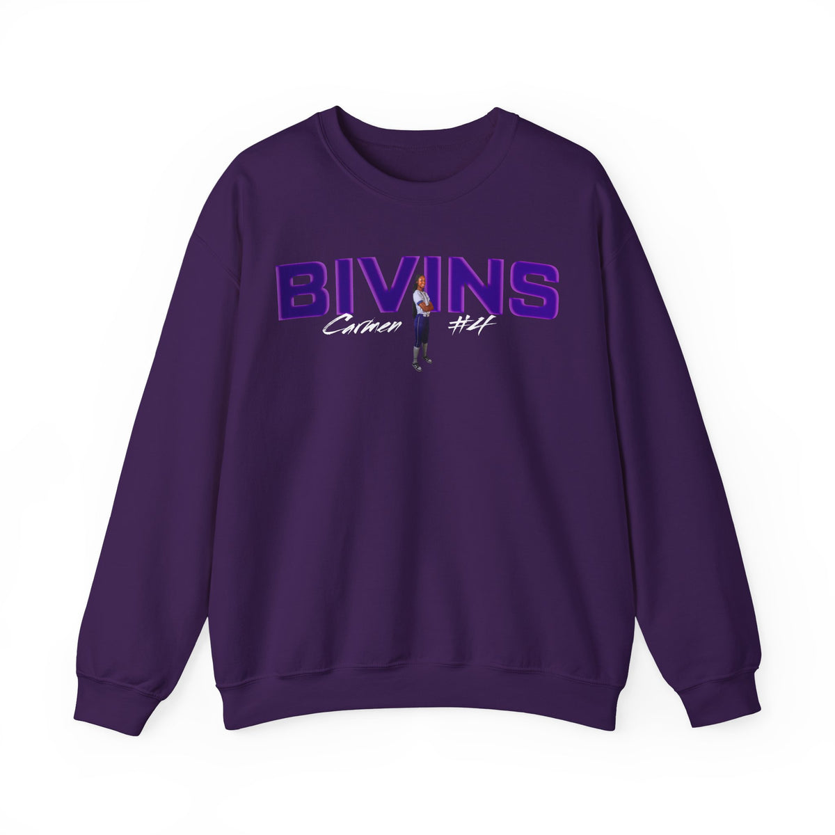 Carmen Bivins Lowkey Crewneck Sweatshirt