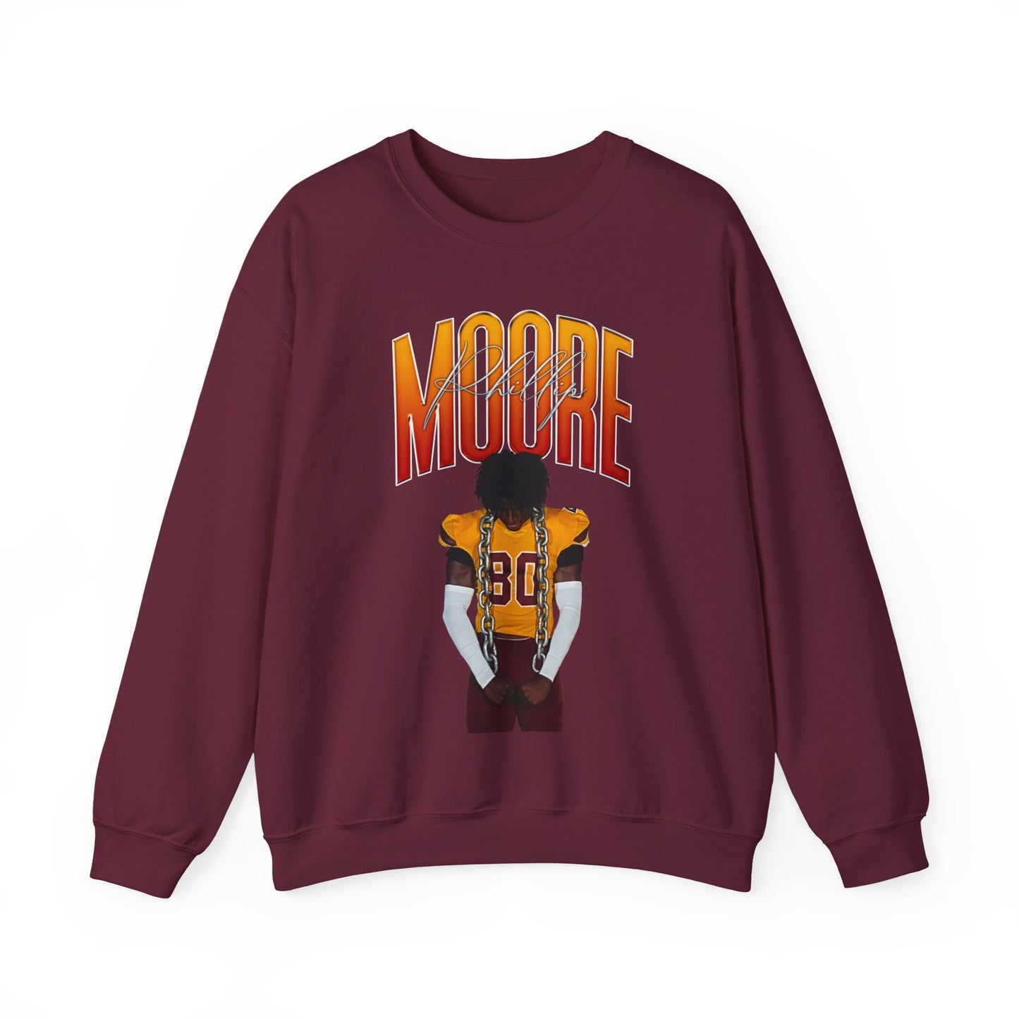 Phillip Moore Big Last Name Crewneck Sweatshirt
