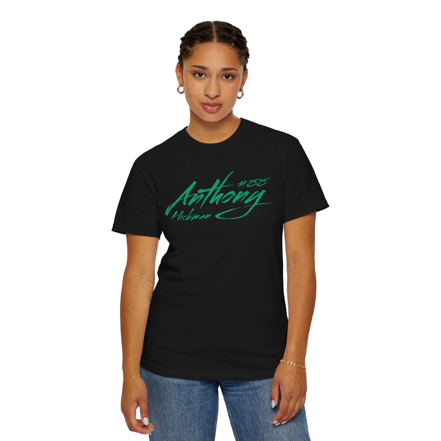 Anthony Hickman Cursive Name & Number Premium Tee