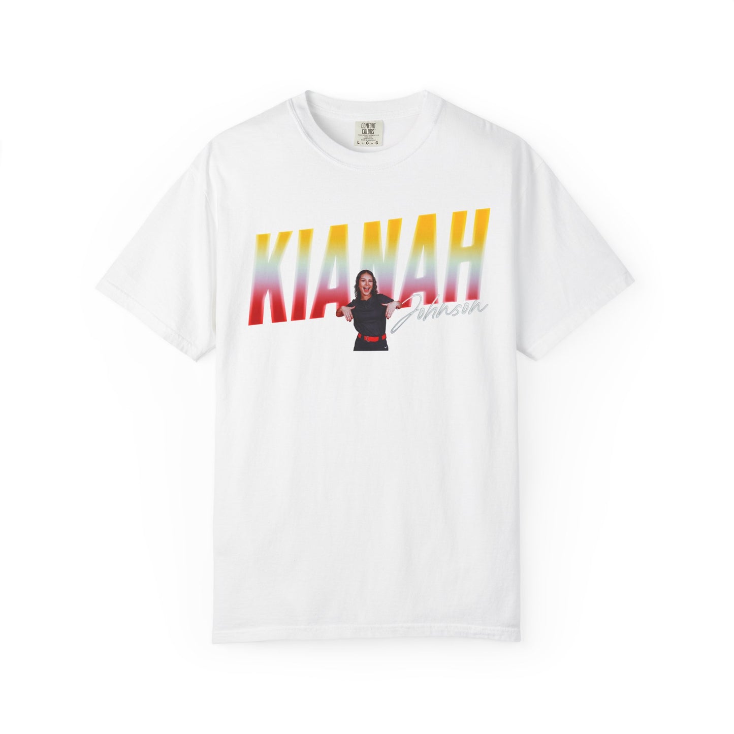 Kianah Johnson Cursive Combo Premium Tee