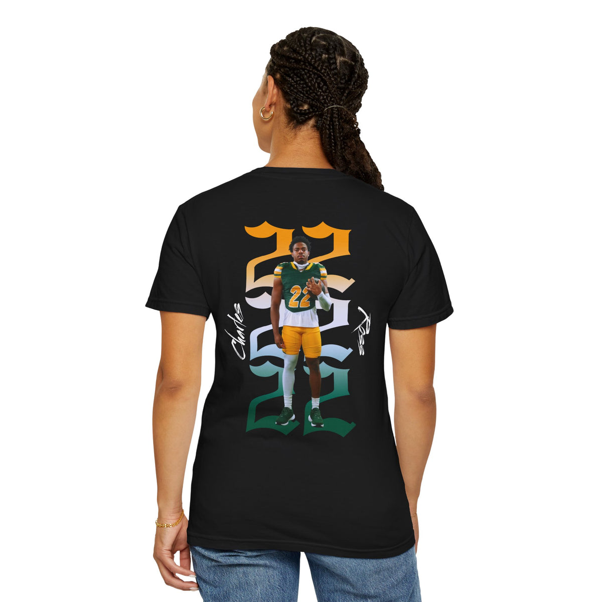Charles Ross Logo Front & Back Premium Tee