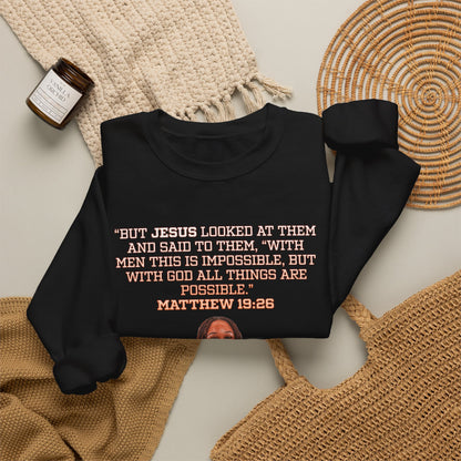 Brielle Moseley Athlete Quote Crewneck Sweatshirt