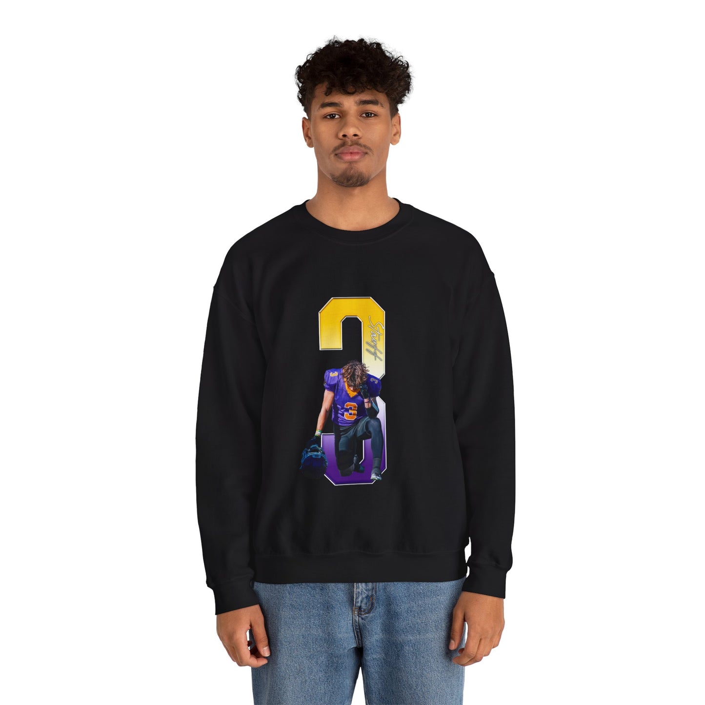 Connor Stauff Player Icon Number Crewneck Sweatshirt
