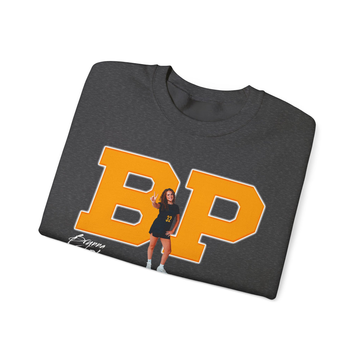 Brynna Pukis Big Initials Crewneck Sweatshirt