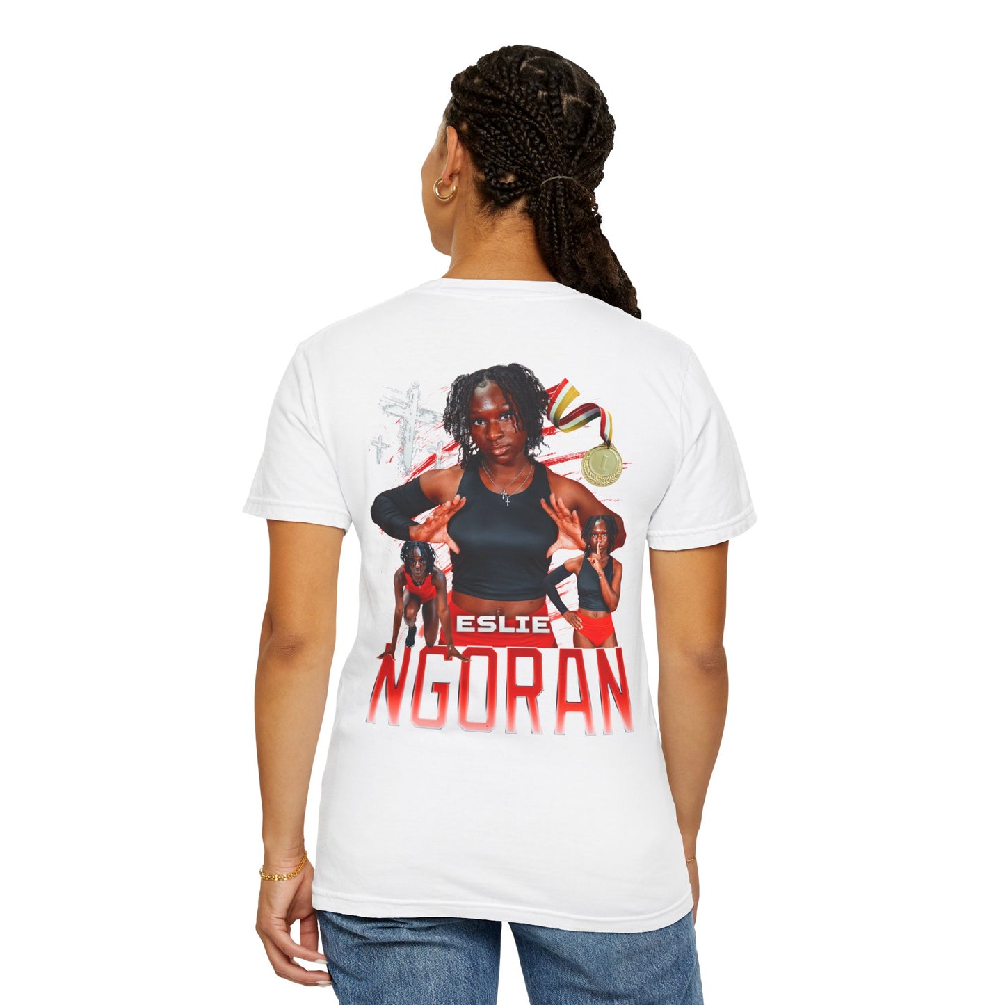 Eslie Ngoran Logo Front & Back Premium Tee