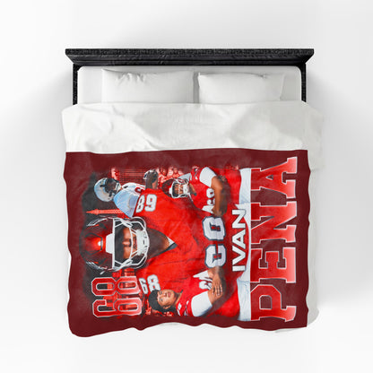 Ivan Pena 60"-80" Plush Blanket