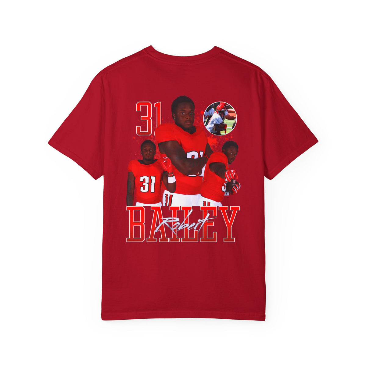 Robert Bailey Logo Front & Back Premium Tee