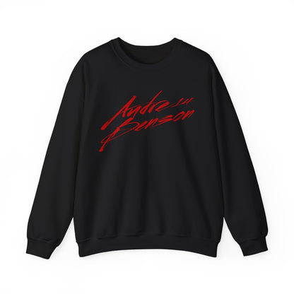 Audre Benson Cursive Name & Number Crewneck Sweatshirt