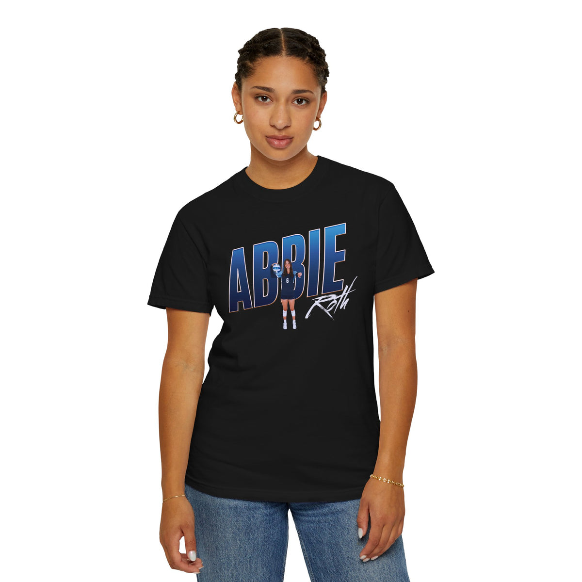 Abbie Roth Cursive Combo  Premium Tee