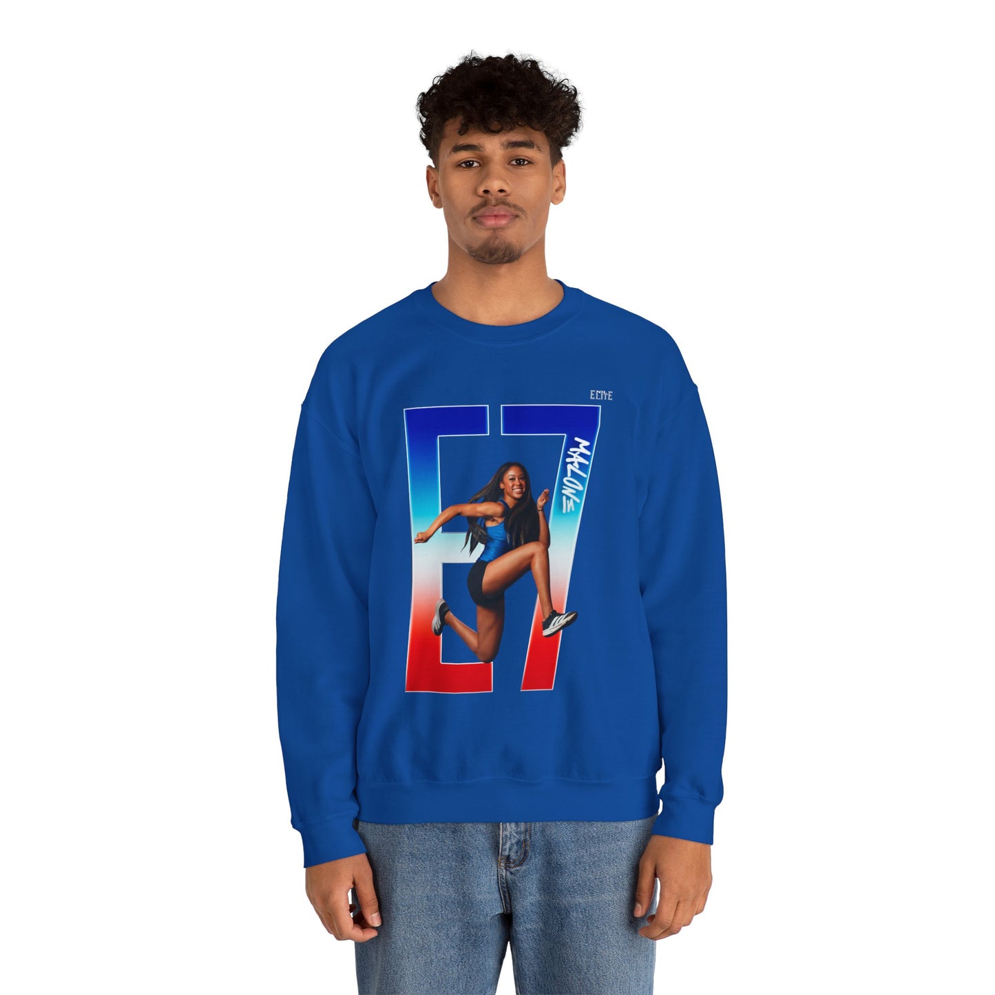 Empress Malone Player Icon Crewneck Sweatshirt