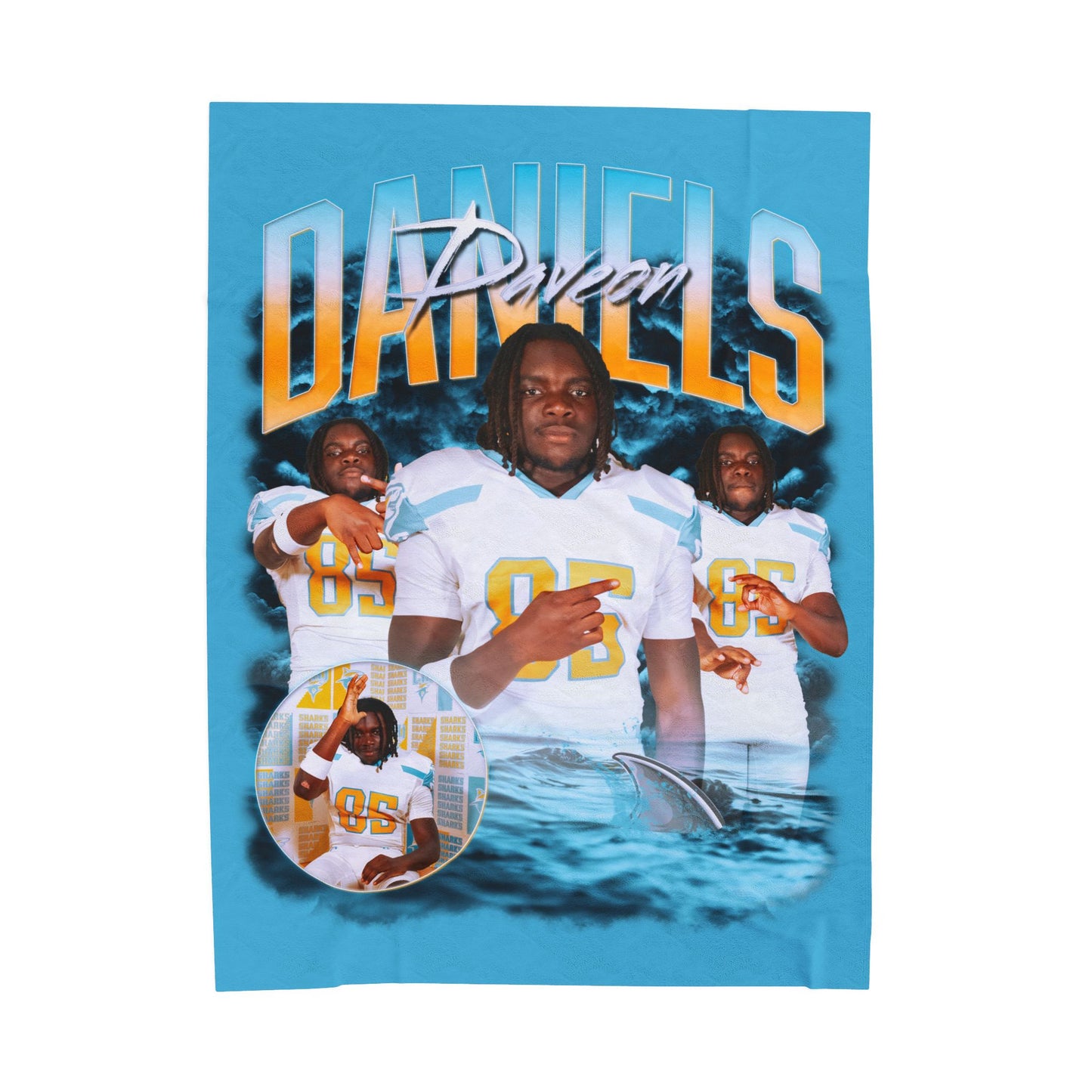 Daveon Daniels 60"-80" Plush Blanket