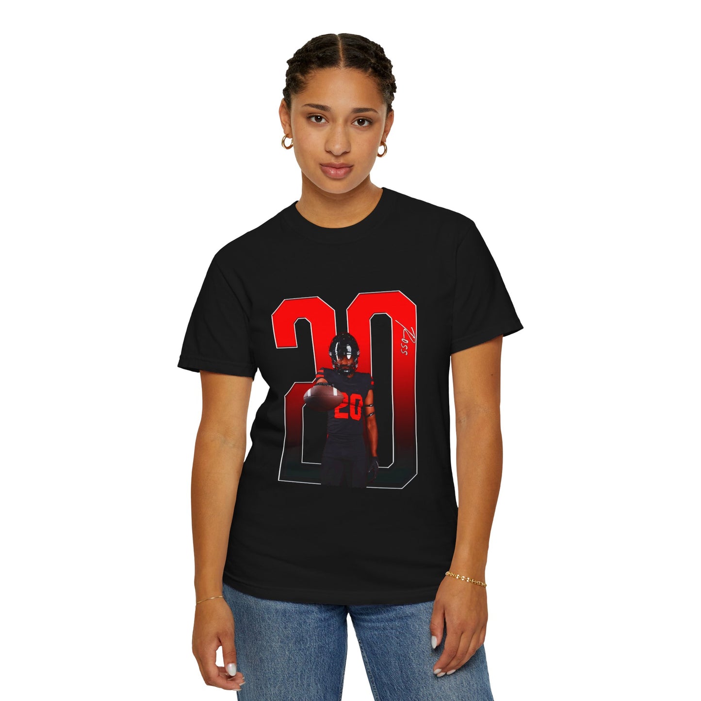 Malik Ross Player Icon Number Premium Tee