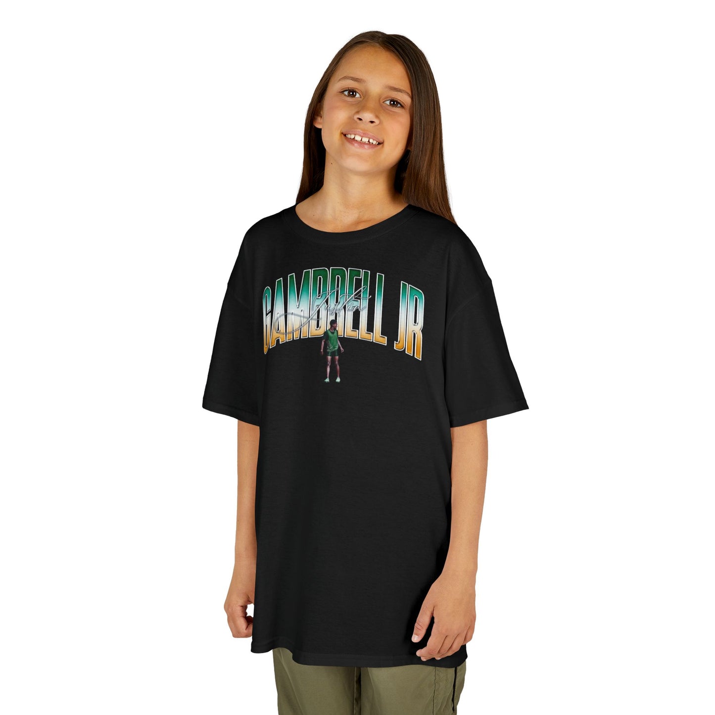 Justin Gambrell Jr. Big Last Name Kids Tee