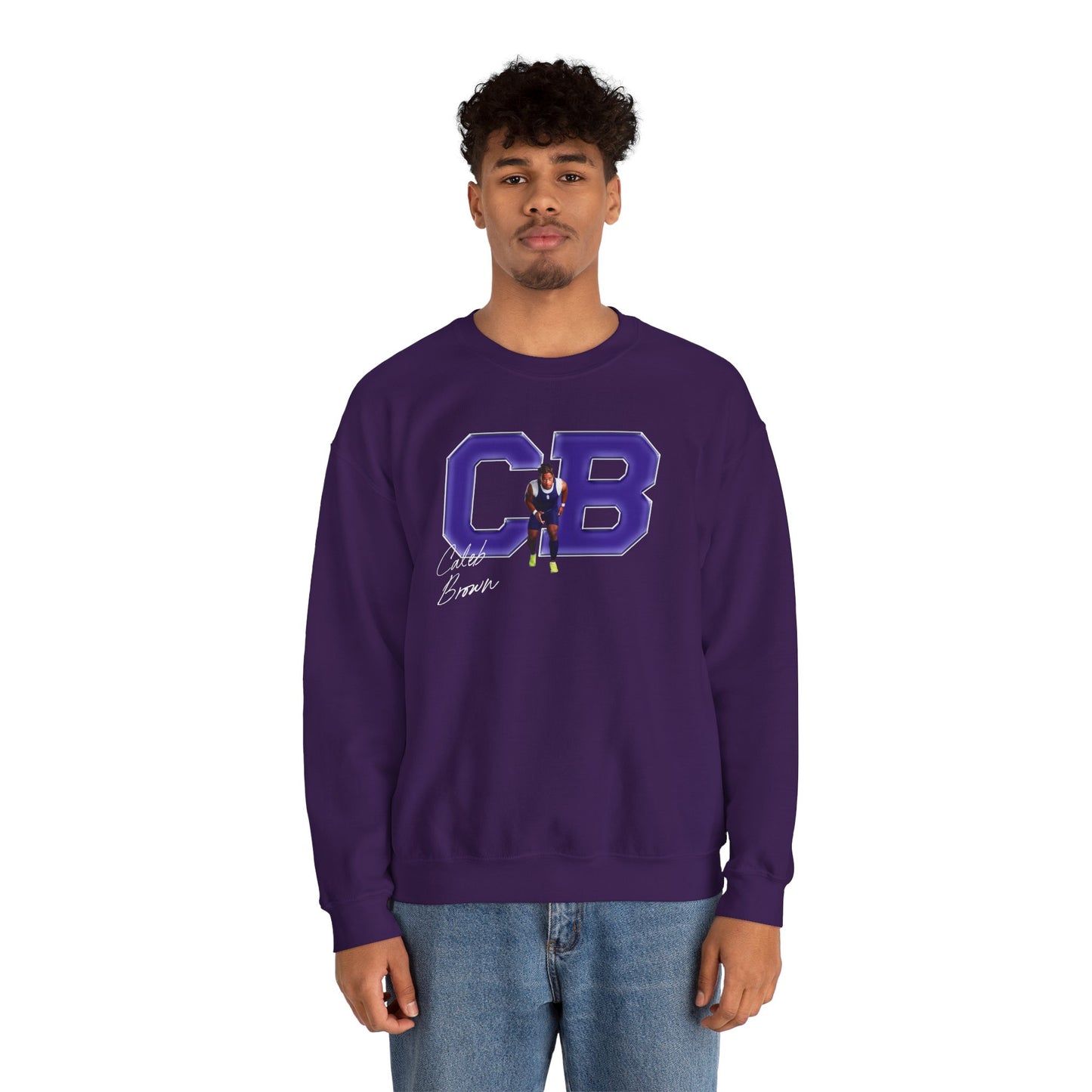 Caleb Brown Big Initials Crewneck Sweatshirt