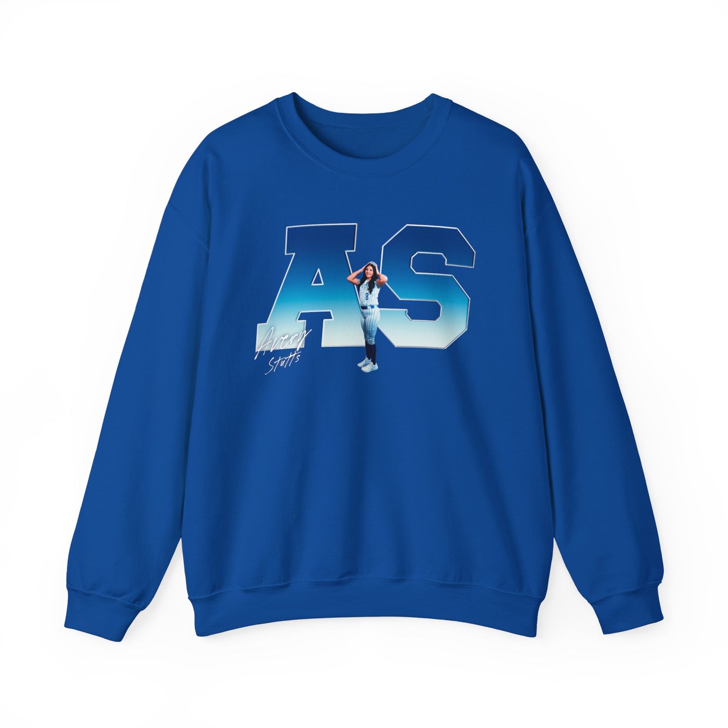 Avery Stutts Big Initials Crewneck Sweatshirt