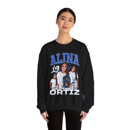 Alina Ortiz First Name Highlight Crewneck Sweatshirt
