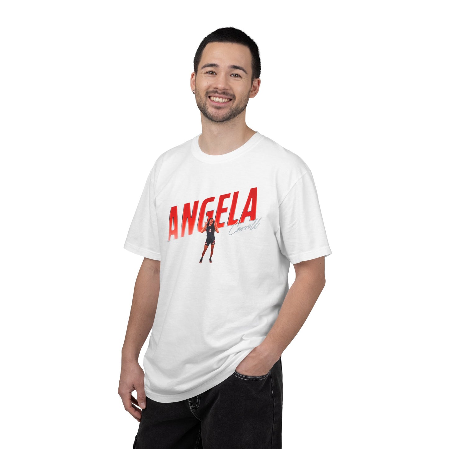 Angela Carroll Cursive Combo Colored Premium Tee