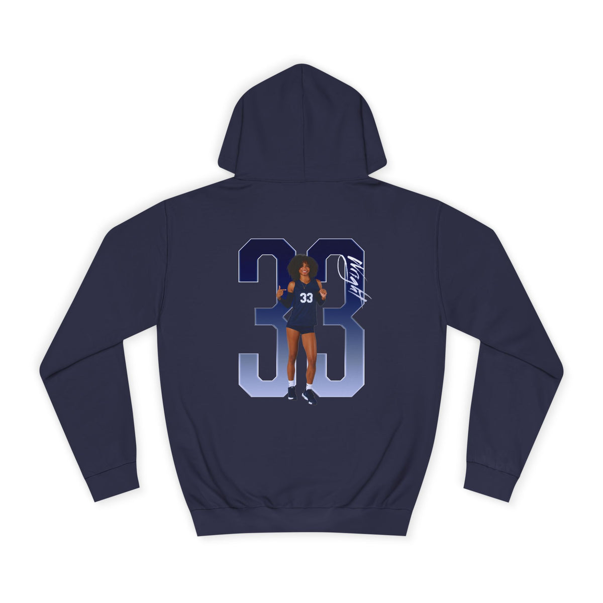 Kennedi Wright Player Icon Number Premium Hoodie