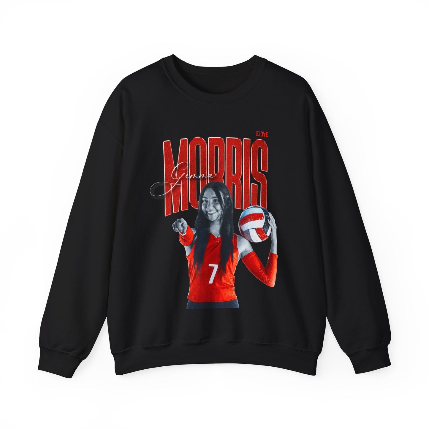 Gemma Morris Faded Glory Crewneck Sweatshirt