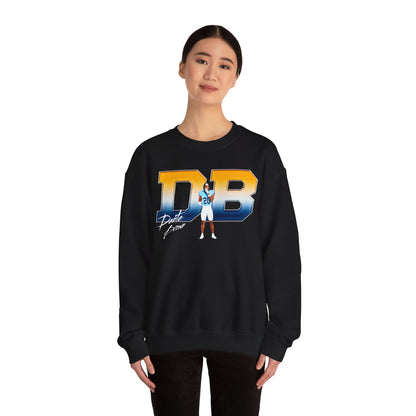 Dante Brown Big Initials Crewneck Sweatshirt