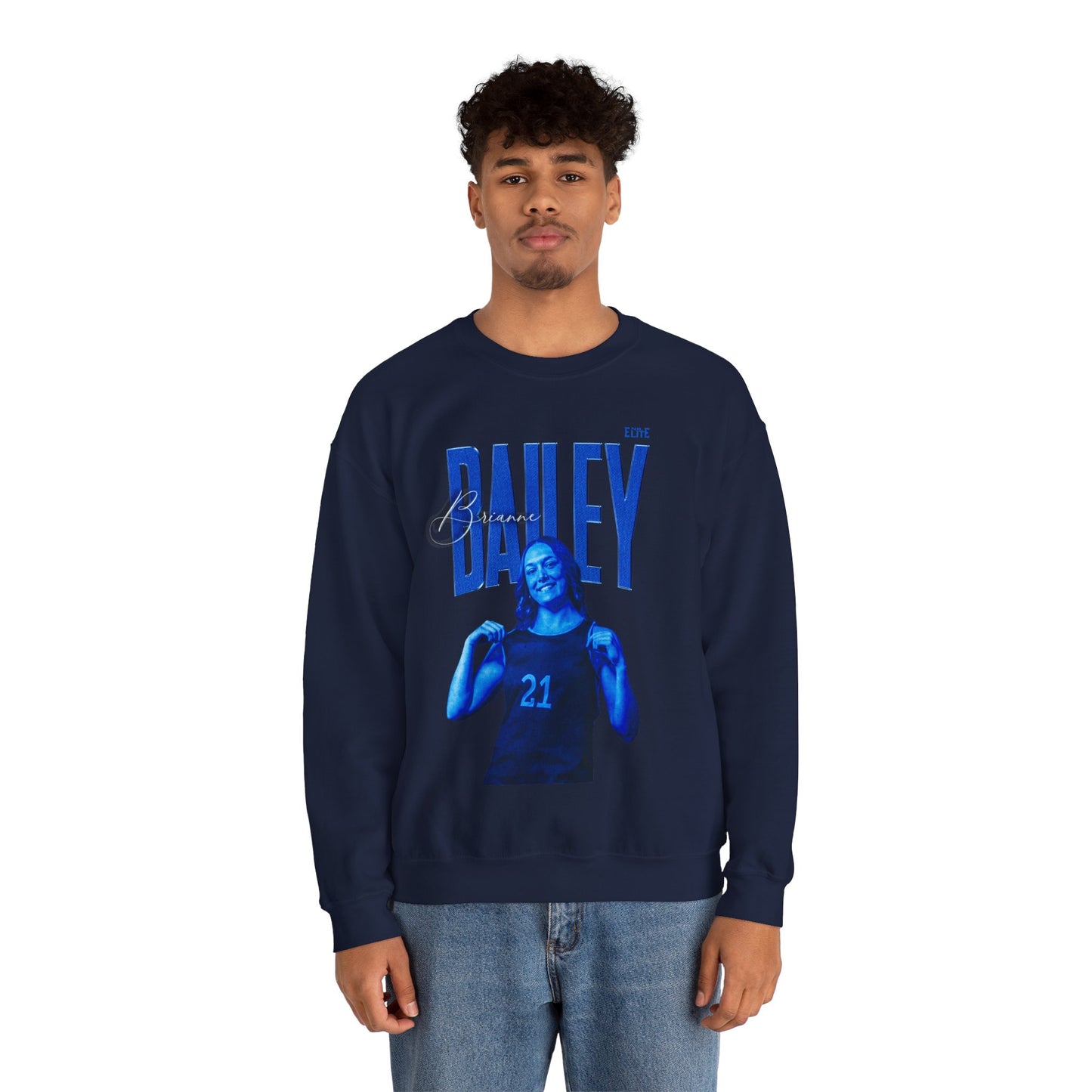 Brianne Bailey Faded Glory Crewneck Sweatshirt