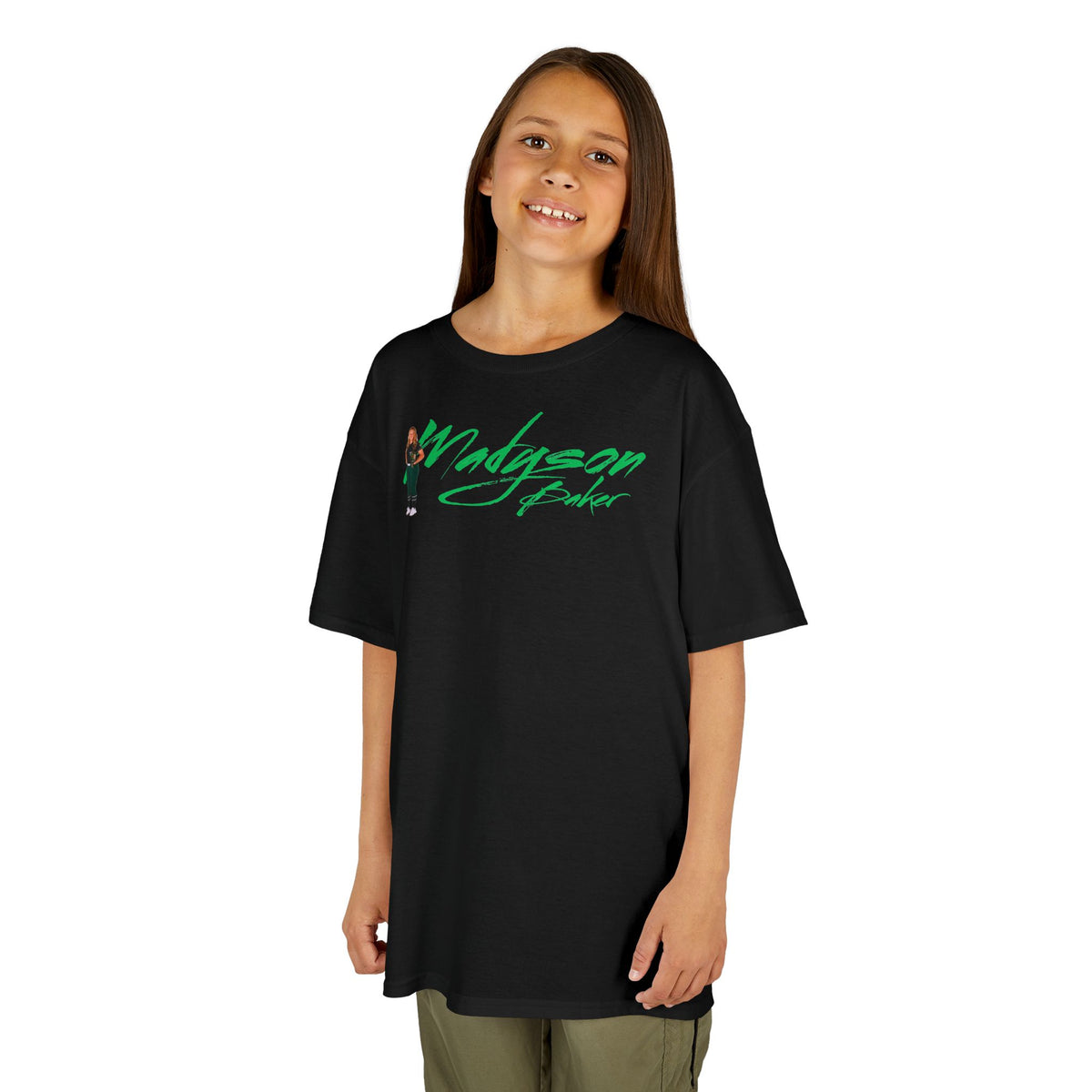 Madyson Baker Cursive Kids Tee