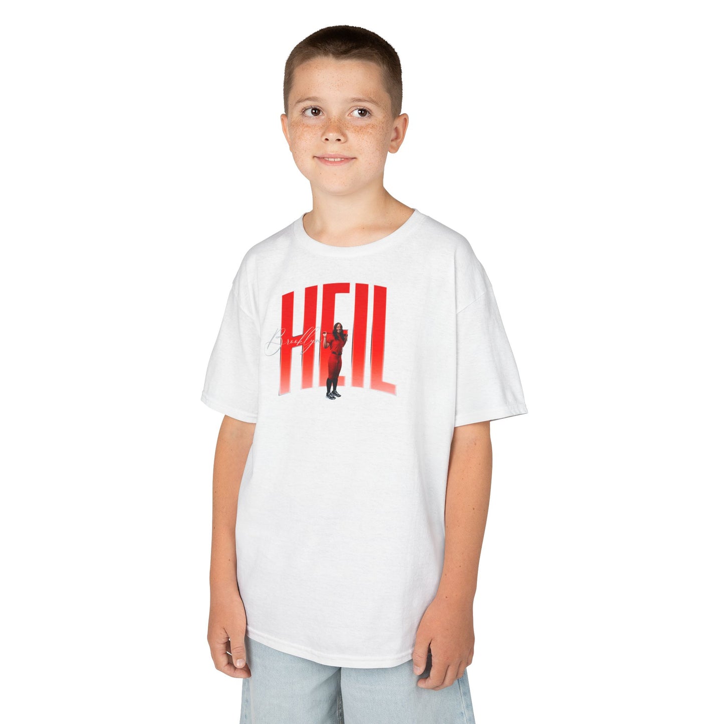 Brooklyn Heil Big Last Name Kids Tee