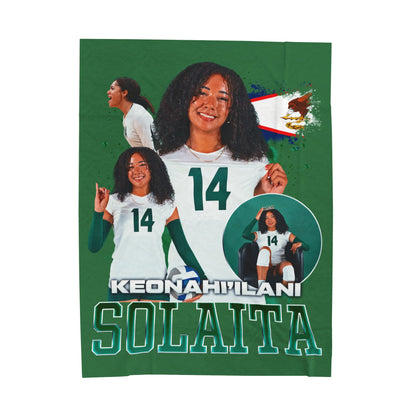 Keonahi'Ilani Solaita 60"-80" Plush Blanket