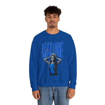 Empress Malone Faded Glory Crewneck Sweatshirt