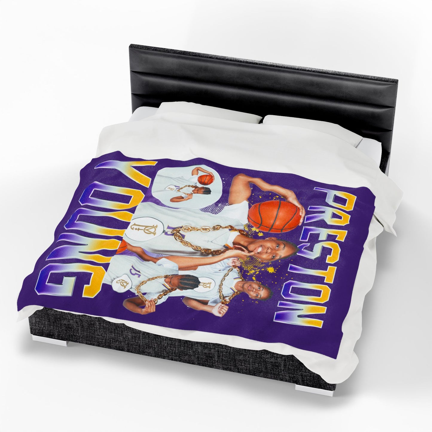 Preston Young 60"-80" Plush Blanket