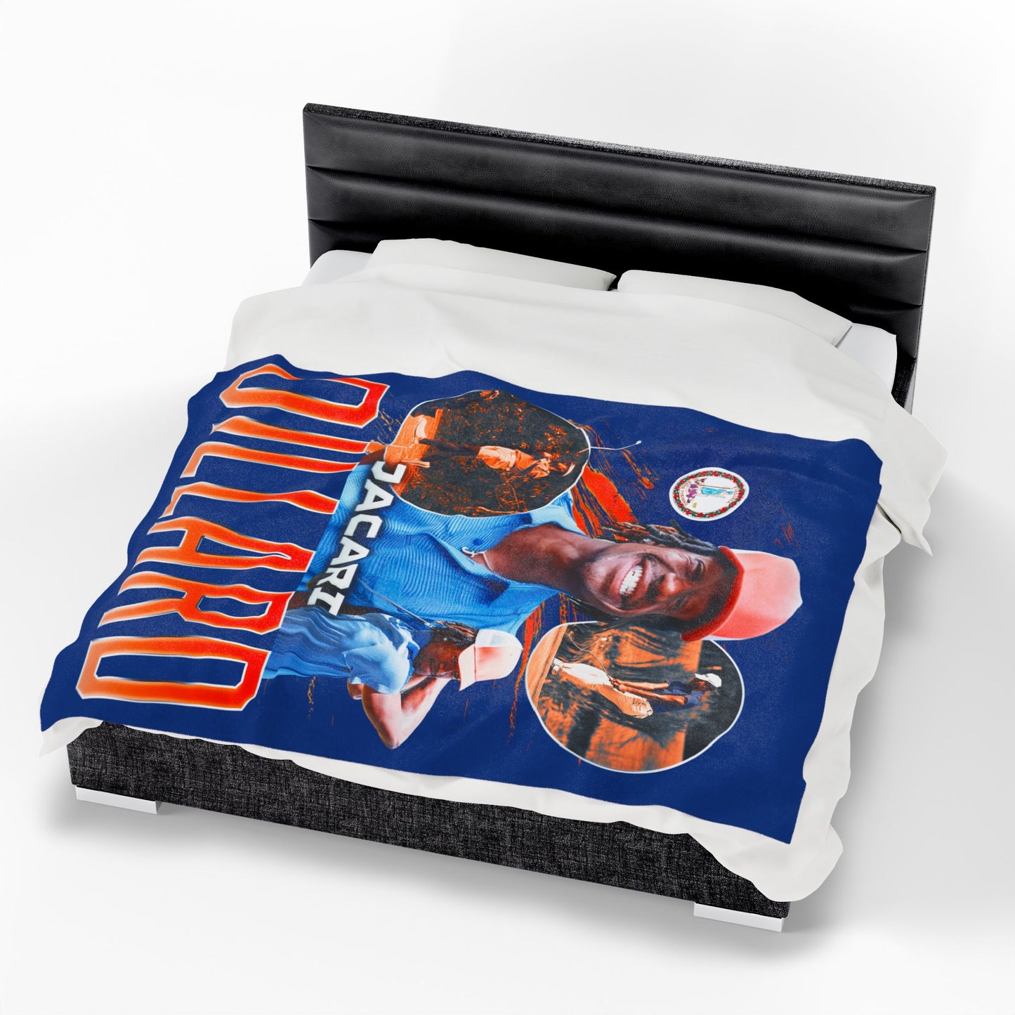 Jacari Dillard Heritage Pride 60"-80" Plush Blanket