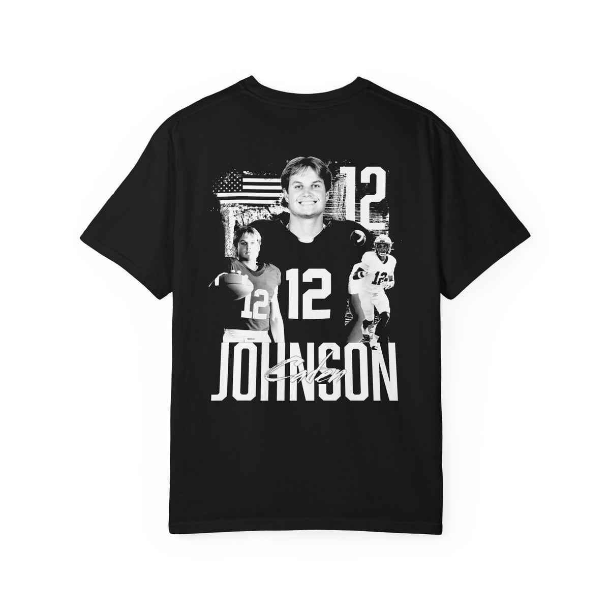 Caden Johnson Vintage Blackout Premium Tee