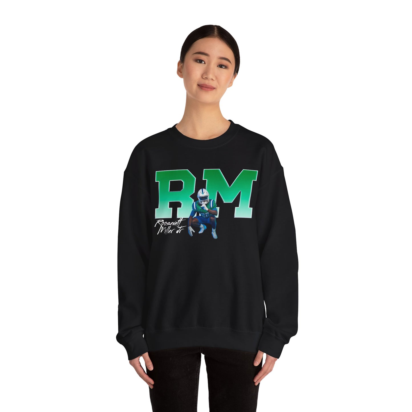 Roosevelt Miller Jr. Big Initials Crewneck Sweatshirt