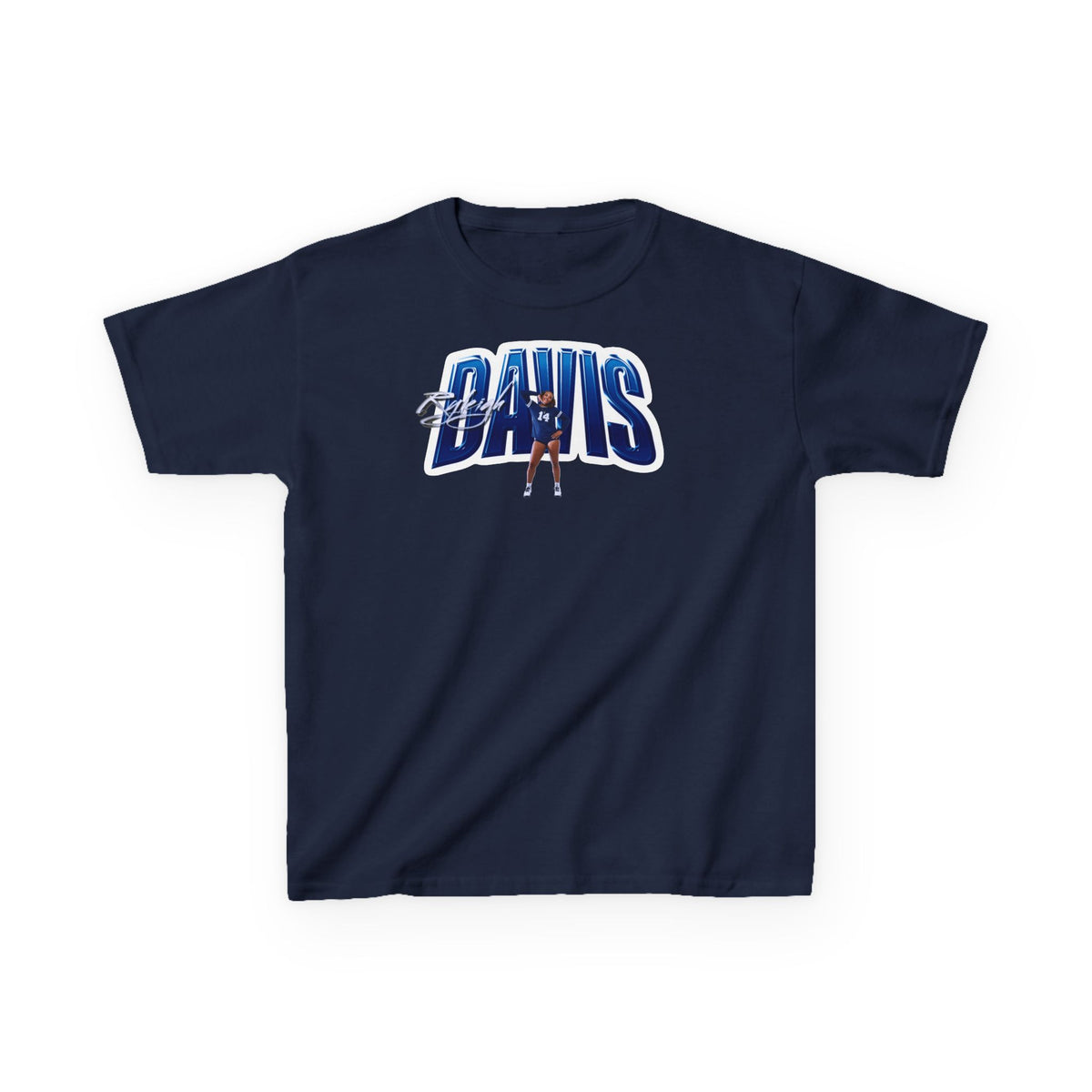 Ryleigh Davis Curved Combo Colored Kids Tee
