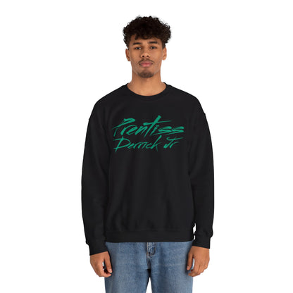 Prentiss Derrick Jr. Cursive Crewneck Sweatshirt