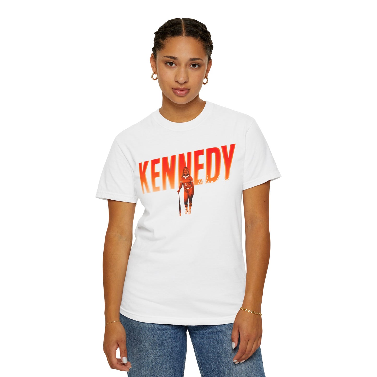 Kennedy Woodruff Cursive Combo Colored Premium Tee