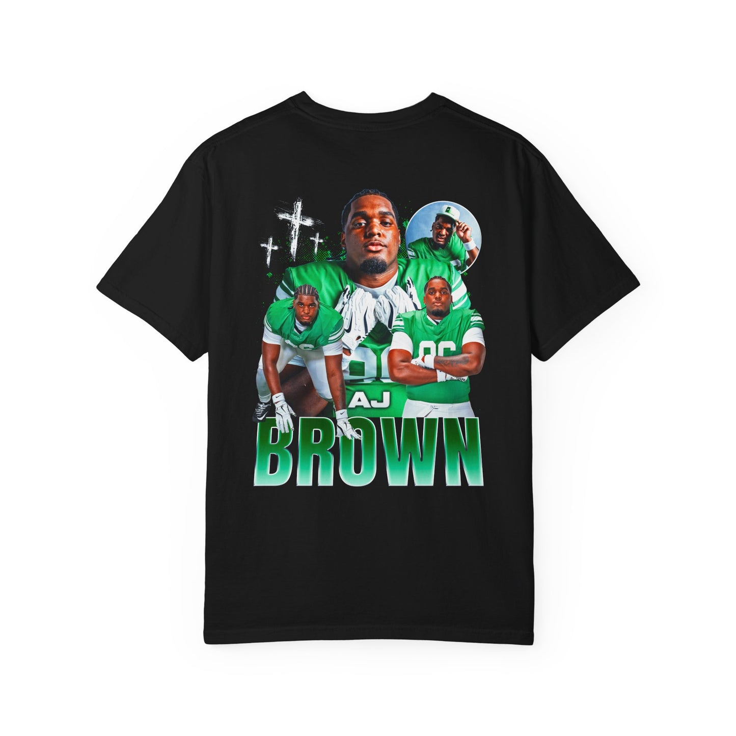 Aj Brown Logo Front & Back Premium Tee