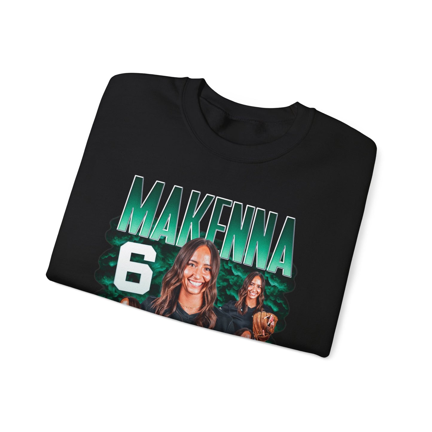 Makenna Harrington Single Color Combo Crewneck Sweatshirt