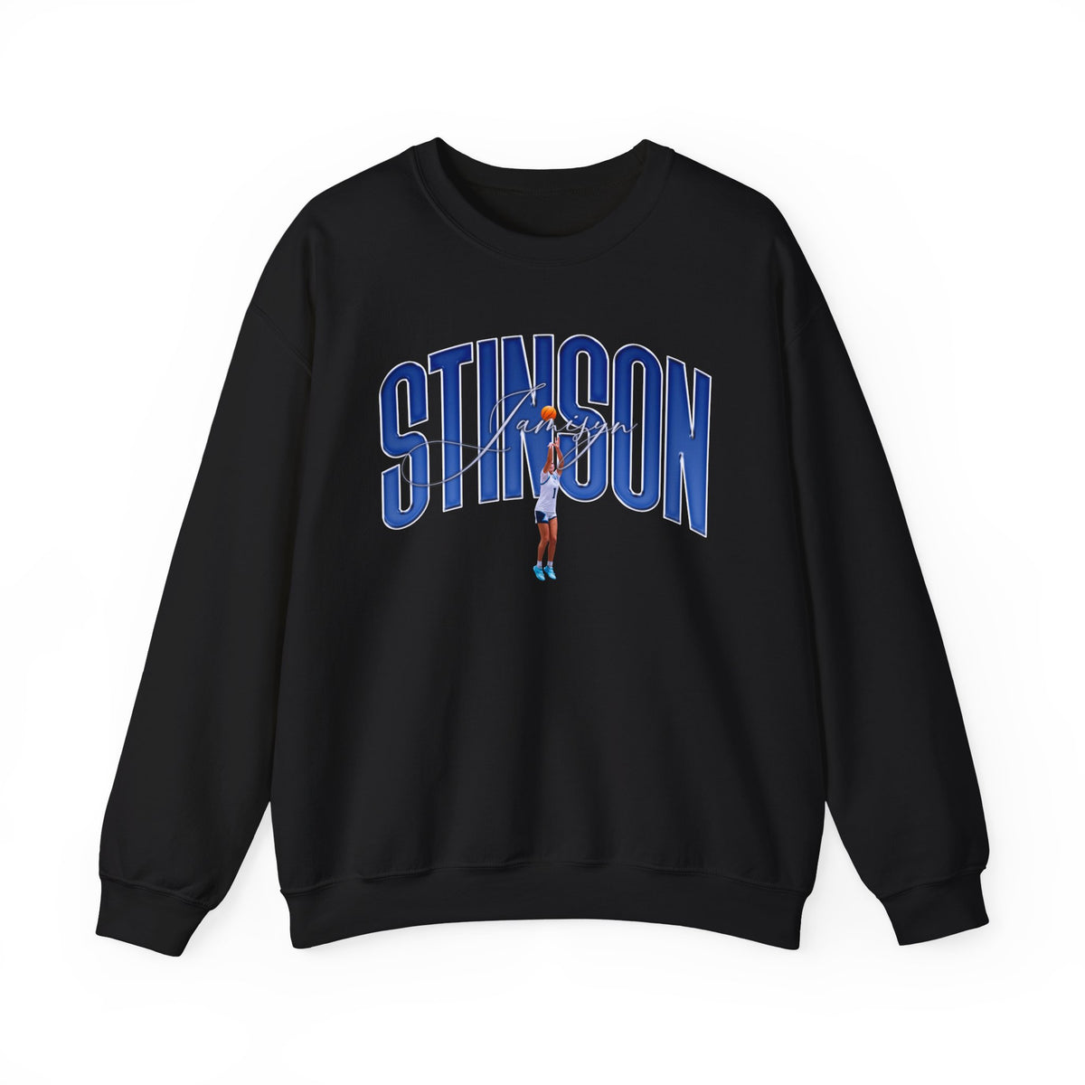 Jamisyn Stinson Curved Combo Colored Crewneck Sweatshirt