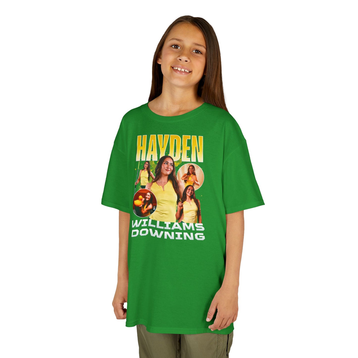 Hayden Williams-Downing Colored & White Combo Kids Tee