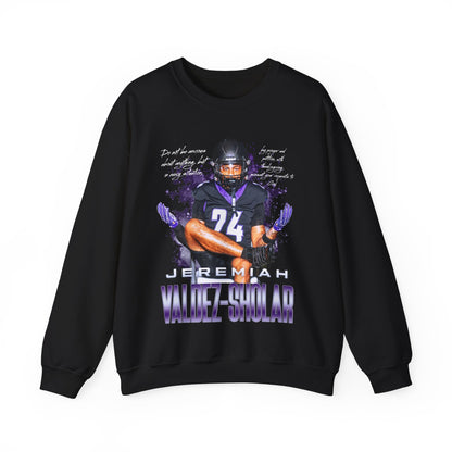 Jeremiah Valdez-Sholar Featured Quote Crewneck Sweatshirt