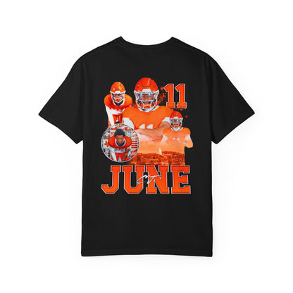CJ June Logo Front & Back Premium Tee