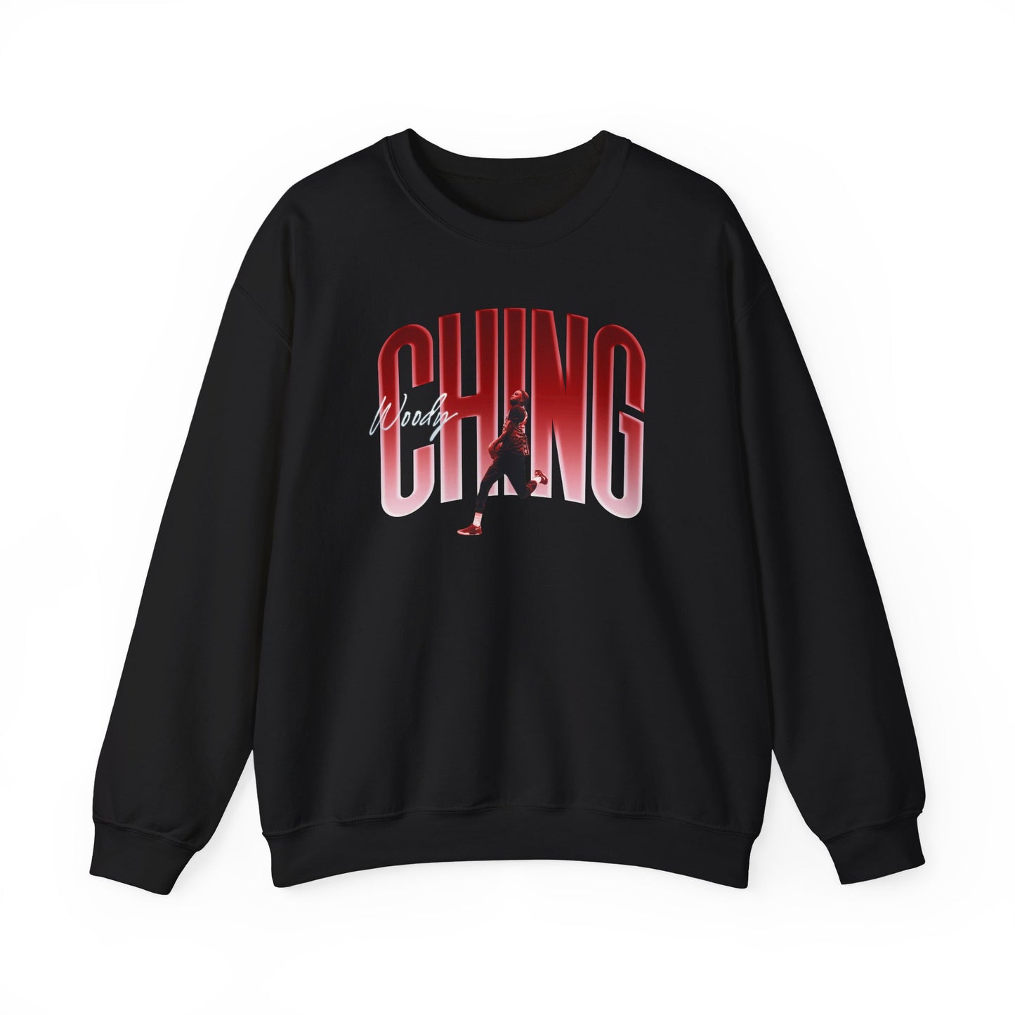 Woody Ching Big Last Name Crewneck Sweatshirt