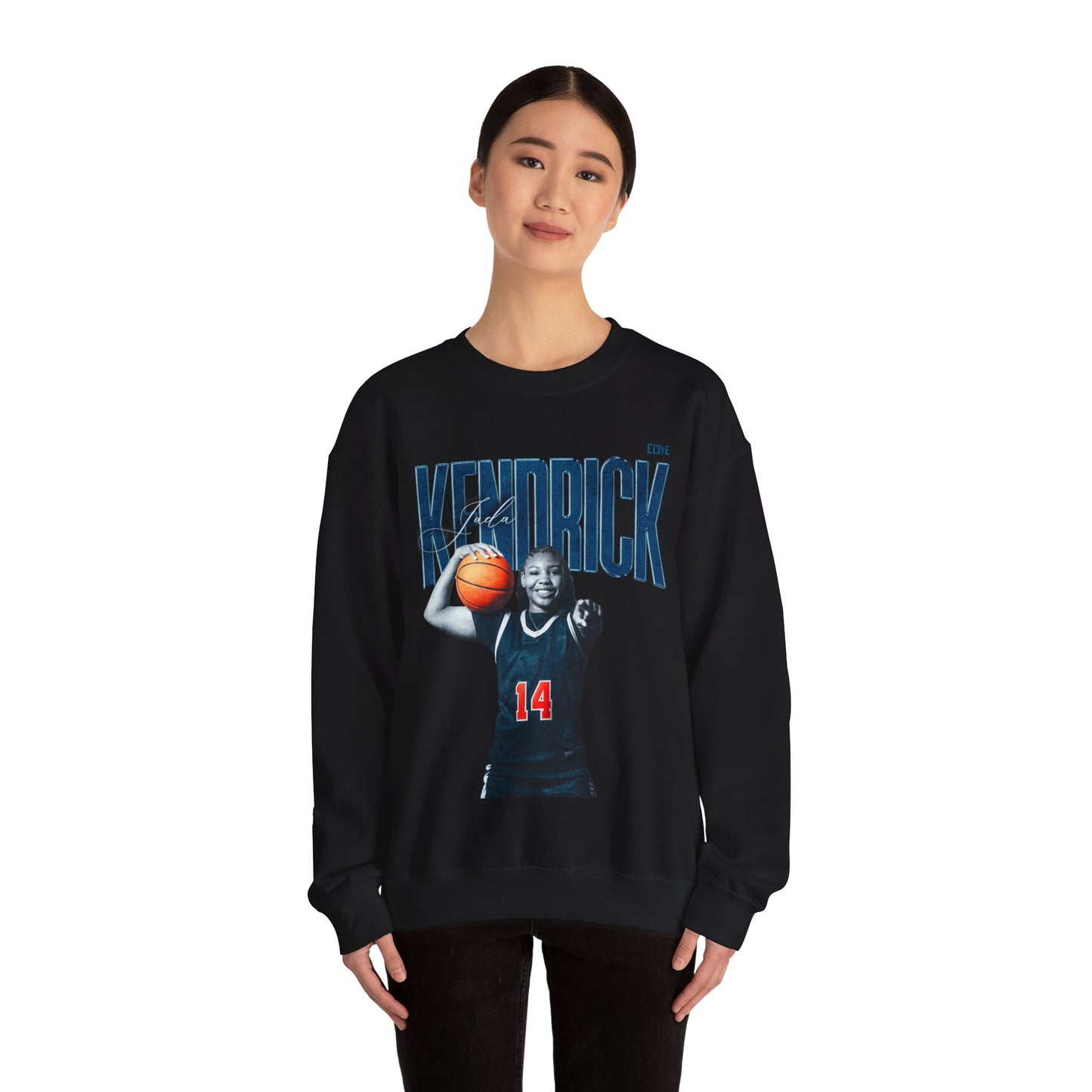 Jada Kendrick Faded Glory Crewneck Sweatshirt