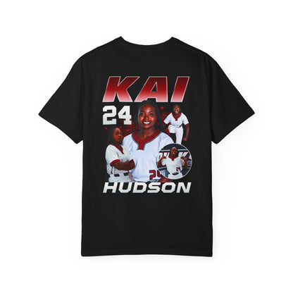 Kai Hudson Logo Front & Back Premium Tee