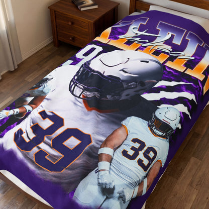 Jackson Klein 60"-80" Plush Blanket