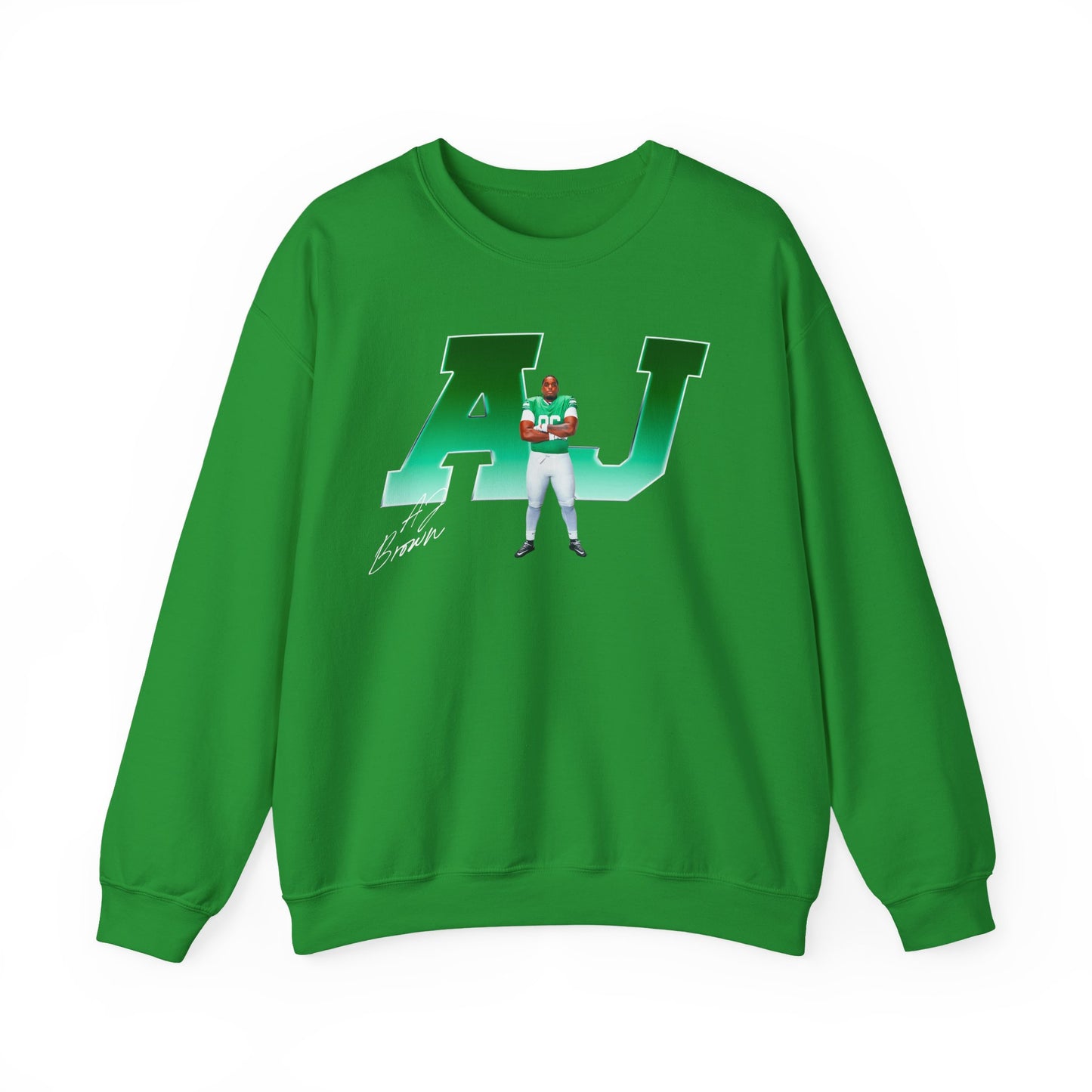 Aj Brown Big Initials Crewneck Sweatshirt